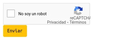 Admin Console V3 añadir dominio - recaptcha no soy robot