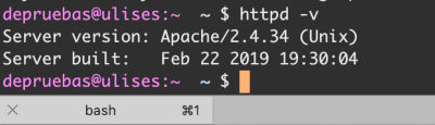 Ver versión de apache2 Ver version de apache2