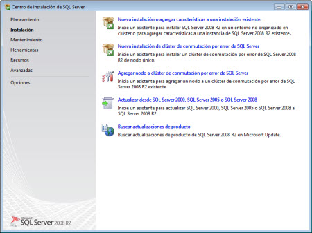 Instalación SQL Server 2008
