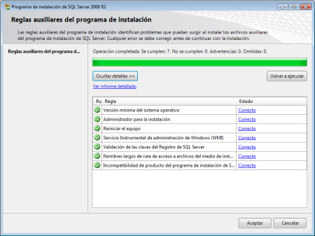 Instalación SQL Server 2008